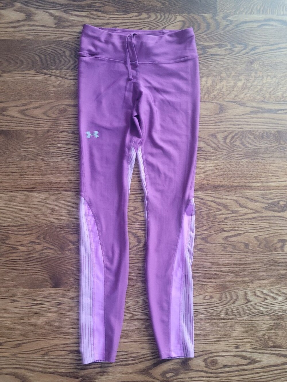 Under Armour Purple Athletic Leggings with Light Purple Accents